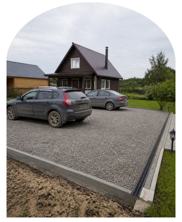 Парковка на даче под ключ в Слободской по цене от 3607 р. | Метпроект-Слб